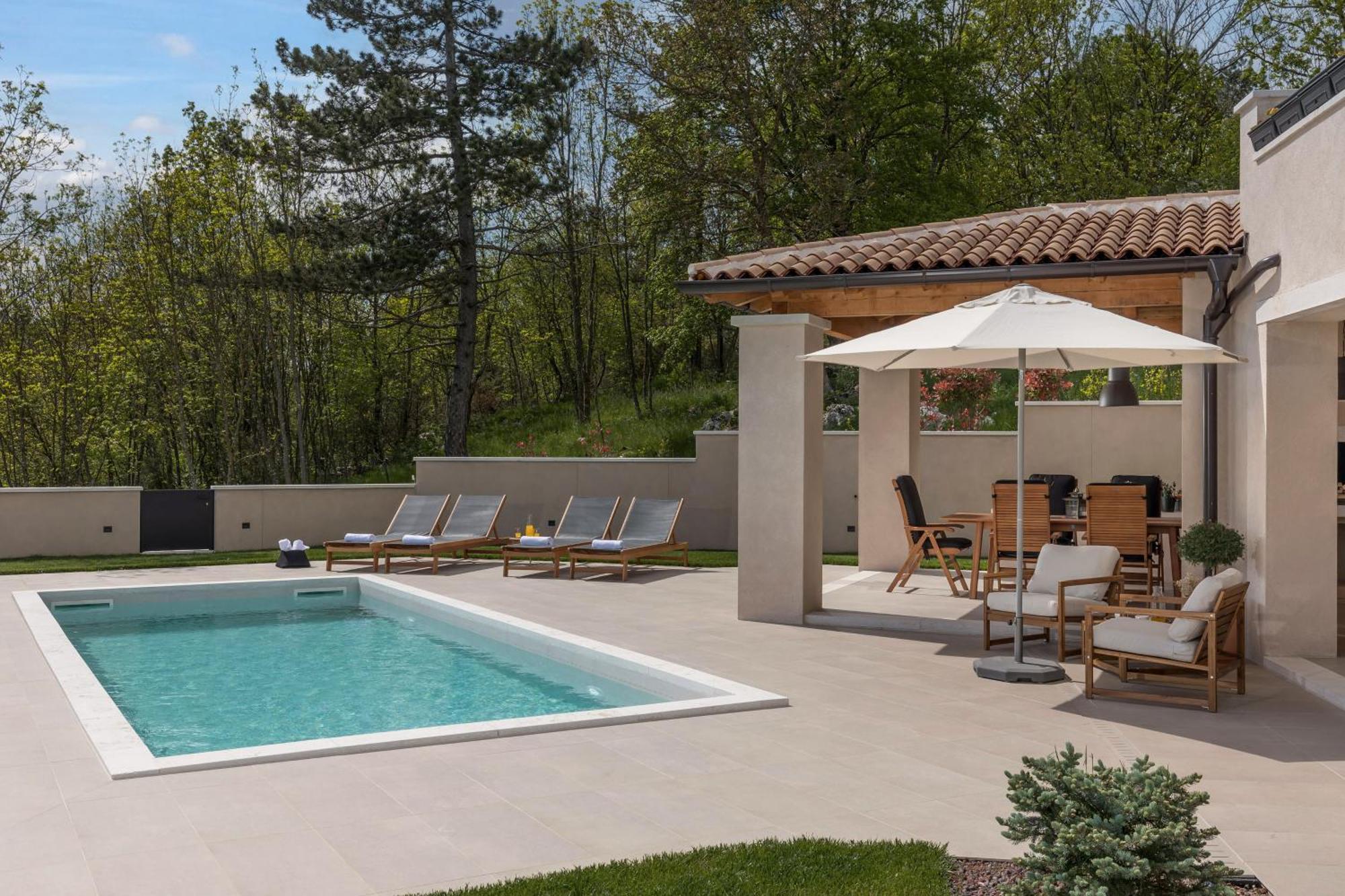 Villa Bora With Sauna And Heated Pool Vele Mune Екстериор снимка
